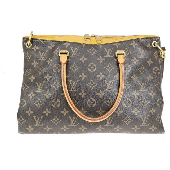 LOUIS VUITTON Pallas 2Way Shoulder Hand Bag Monogram Leather SN - Picture 3 of 16